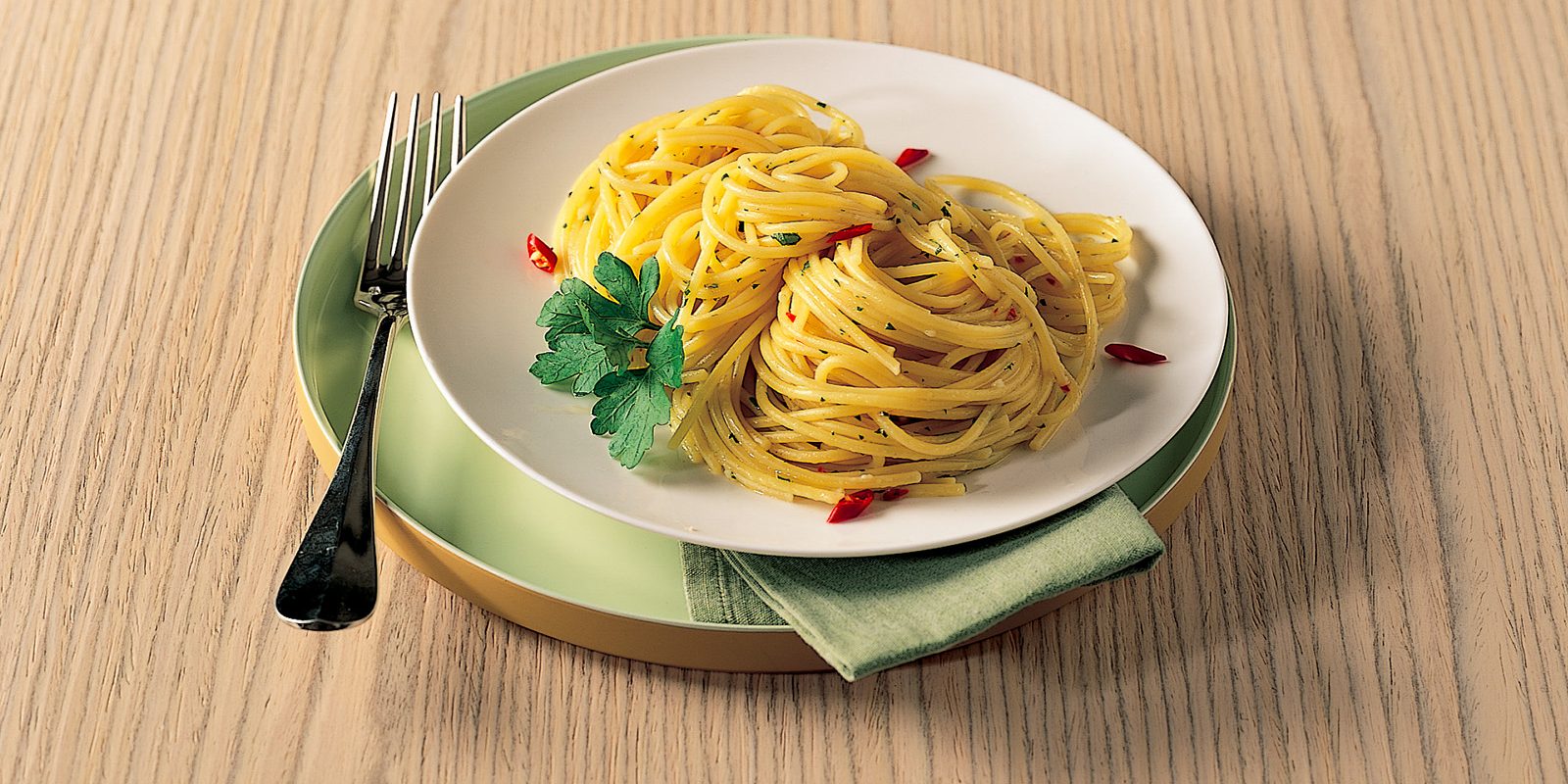 Recept na spaghetti aglio olio e peperoncino | PanVegan.cz